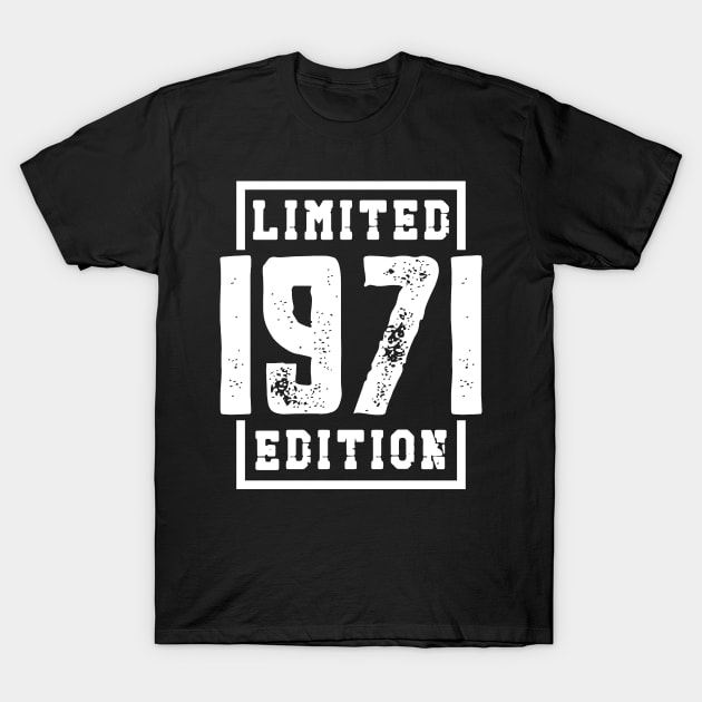 1971 Limited Edition T-Shirt by colorsplash